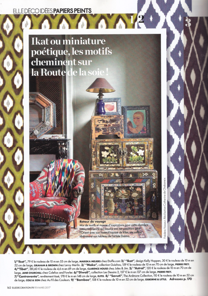 Elle Decoration France, February - March 2017
